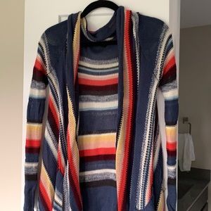 Colorful boho billabong cardigan